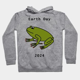 Earth Day 2024 Frog Hoodie